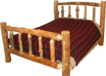  Mountain Pine Rustic Log Bed