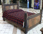 Barnwood Bed