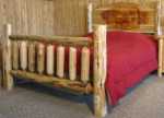 Up North carved Bed