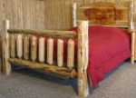 Up North carved Bed
